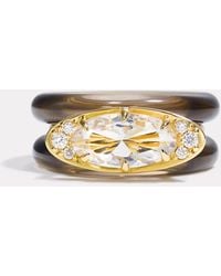 BY PARIAH - Ellipse Ring Stack - Lyst