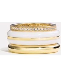BY PARIAH - Classic Ring Stack - Lyst