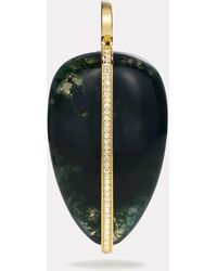 BY PARIAH - Diamond Pebble Pendant - Lyst