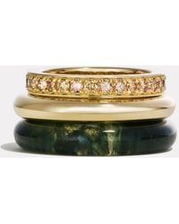 BY PARIAH - Kalahari Ring Stack - Lyst