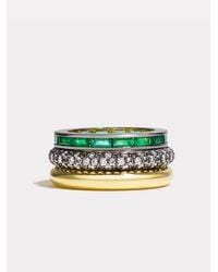 BY PARIAH - Reverie Prism Ring Stack - Lyst
