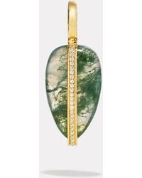 BY PARIAH - Diamond Pebble Pendant - Lyst