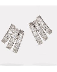 BY PARIAH - Classic Pavé Earring Stack - Lyst