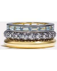 BY PARIAH - Prism Ring Stack - Lyst