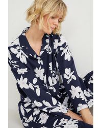 C&A Pijama-de flores - Negro