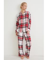 C&A - Pyjama-geruit - Lyst