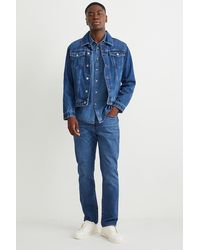 C&A Straight Jeans-lycra® - Blauw