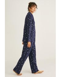 C&A Pijama estampado - Azul