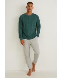 C&A Pijama-algodón orgánico - Verde