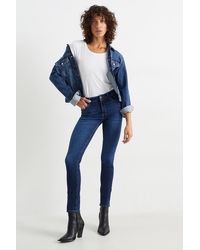 C&A - Slim jeans-mid waist-shaping jeans-LYCRA® - Lyst