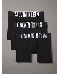 Calvin Klein - 3 Pack Boxer Briefs Intense Power Microfibre Stretch - Lyst