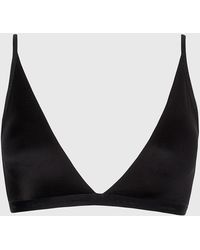 Calvin Klein - Triangle Bra - Form To Body - Lyst
