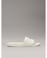 Calvin Klein - Logo Sliders - Lyst