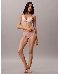 Calvin Klein - Brazilian Briefs Icon Logo Lace - Lyst