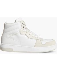 calvin klein white high tops