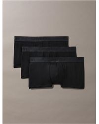 Calvin Klein - 3 Pack Low Rise Trunks - Lyst
