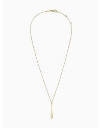 Calvin Klein Colgante - Ellipse - Amarillo