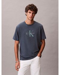 Calvin Klein - T-Shirt Dark - Lyst
