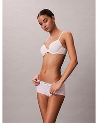 Calvin Klein - Boy Shorts Icon Logo - Lyst