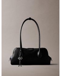 Calvin Klein - Emblem Logo Shoulder Bag - Lyst
