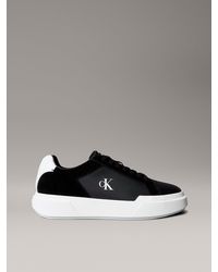 Calvin Klein - Leather Durable Traction Nyc Trainers - Lyst