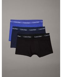 Calvin Klein - Low-rise Boxer Short Trunks Stretch Cotton Pack Of 3 - Lyst