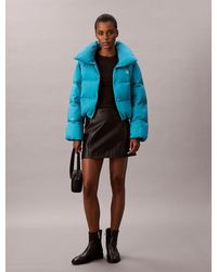 Calvin Klein - Short Down Puffer Jacket - Lyst