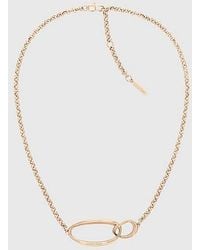 Calvin Klein - Collar con colgante de forma orgánica - Lyst