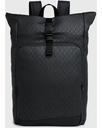 Calvin Klein - Logo Roll-top Backpack - Lyst