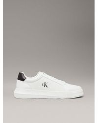 Calvin Klein - Leren Sneakers - Lyst