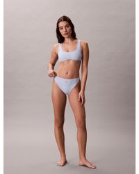 Calvin Klein - Bralette Bikini Top - Lyst