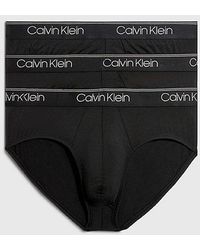 Calvin Klein - 3er-Pack Slips - Micro Stretch - Lyst