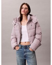 Calvin Klein - Monogram Pufferjack - Lyst