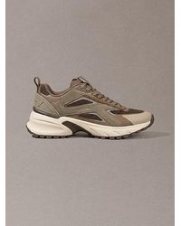 Calvin Klein - Knit Mesh Runner Trainers - Lyst