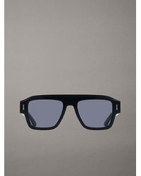 Calvin Klein - Modified Rectangle Sunglasses - Lyst