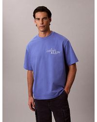 Calvin Klein - Jeans Heavy Jersey Back Logo T-Shirt - Lyst