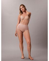 Calvin Klein - Sculpted Shapewear Briefs Stay Put Mesh - Lyst