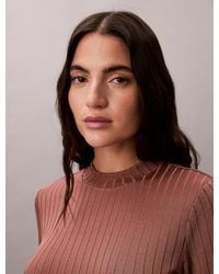 Calvin Klein - Cropped Colour Block Nylon Jacket - Lyst
