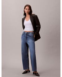 Calvin Klein - Barrel Fit Jeans - Lyst