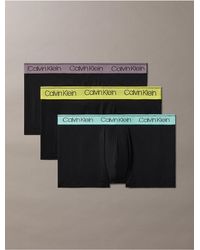 Calvin Klein - 3 Pack Low Rise Trunks - Lyst
