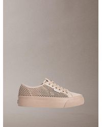Calvin Klein - Valentina Mesh Platform Trainers - Lyst