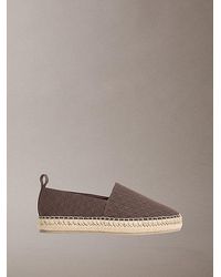 Calvin Klein - Tessa Emblem Logo Espadrilles - Lyst