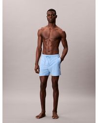 Calvin Klein - Core Solid Swim Shorts - Lyst