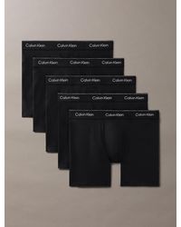 Calvin Klein - 5 Pack Boxer Briefs - Lyst