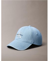 Calvin Klein - Denim Logo Cap - Lyst