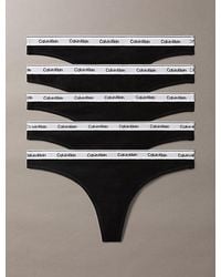 Calvin Klein - 5-Pack Strings - Lyst
