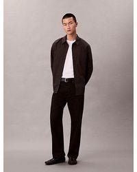 Calvin Klein - Relaxed Overhemd Van Katoen Nylon - Lyst