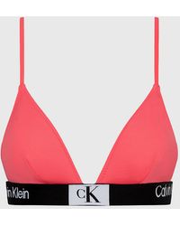 Calvin Klein - Haut de bikini triangle - CK96 - Lyst