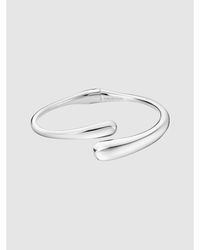 Calvin Klein Pulsera abierta - Ellipse - Metálico