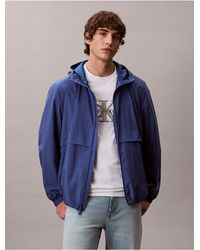Calvin Klein - Lightweight Windbreaker Jacket - Lyst